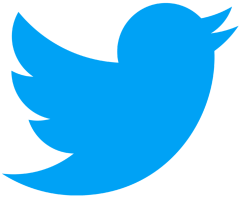 Image for Twitter logo and link